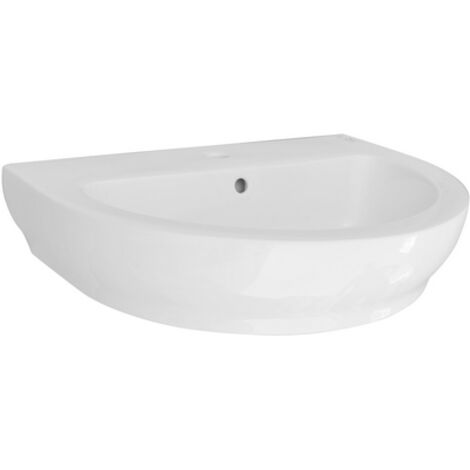 Lavabo sospeso 65 cm serie Moon