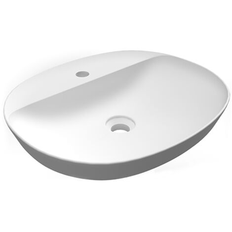 Lavabo ad incasso ovale monoforo variant 50 x 42 cm