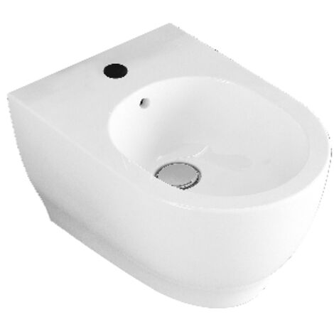 Bidet sospeso moon fissaggio nascosto erogazione rubinetto