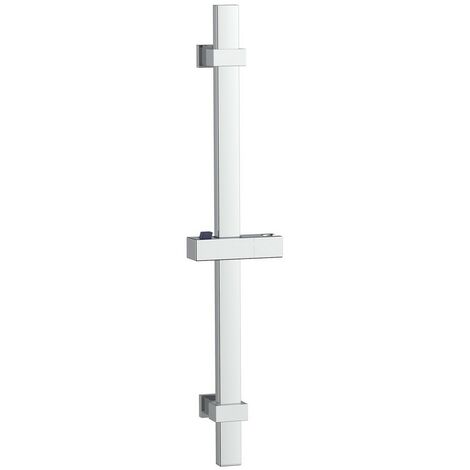 Asta square per saliscendi con 2 supporti regolabil