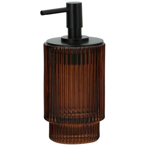 Dispenser in vetro ambra - serie Simple