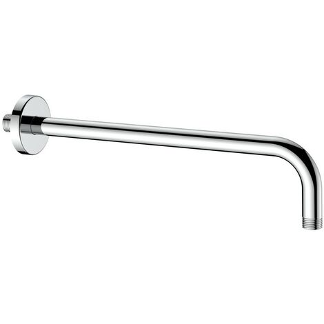 Braccio doccia a parete curvo 35 cm