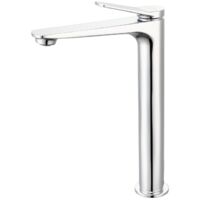 Miscelatore Lavabo Alto Serie Mars Cromato Senza Piletta