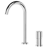 Miscelatore lavabo a due fori con bocca L senza scarico - serie Celebrity