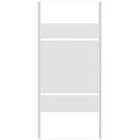 Lato Fisso Serigrafato 68-70x190h 6mm Cromato - Imperia