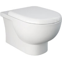 Vaso sospeso rimless tonique con fissaggo nascosto SENZA COPRIWATER
