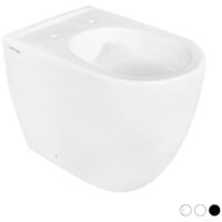 Vaso filo muro rimless greta scarico universale bianco