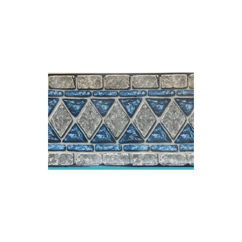 Liner Piscine Réparation 75/100 Au M² - Bleu Foncé PVC Vierge Anti-UV – Solution Pro Économique