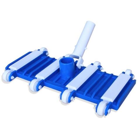 Tête de balai 8 roues piscine béton et carrelage