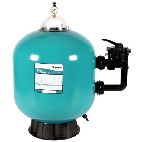 Pentair – Filtre à sable 76cm – Débit max 22 m³/h – Cuve en fibre de verre renforcée – Vanne 6 voies avec voyant de turbidité