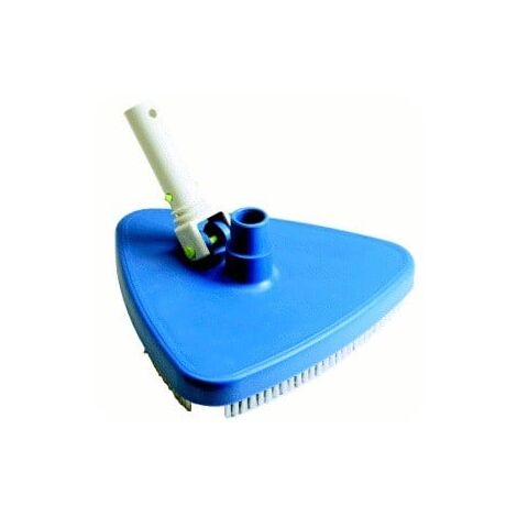 Tête de balai triangulaire pour aspirateur, bleue (1/5)