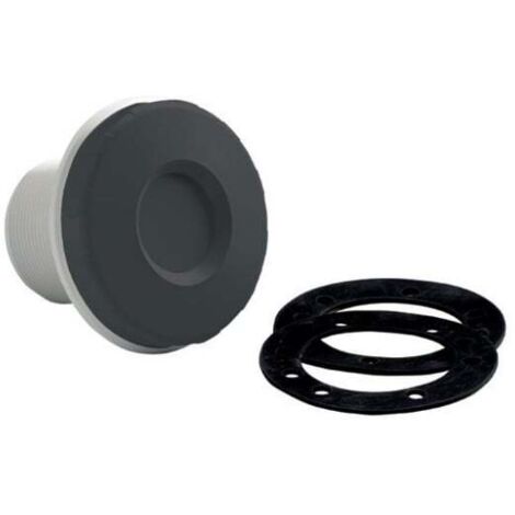 Prise Balai pour piscine - gris anthracite