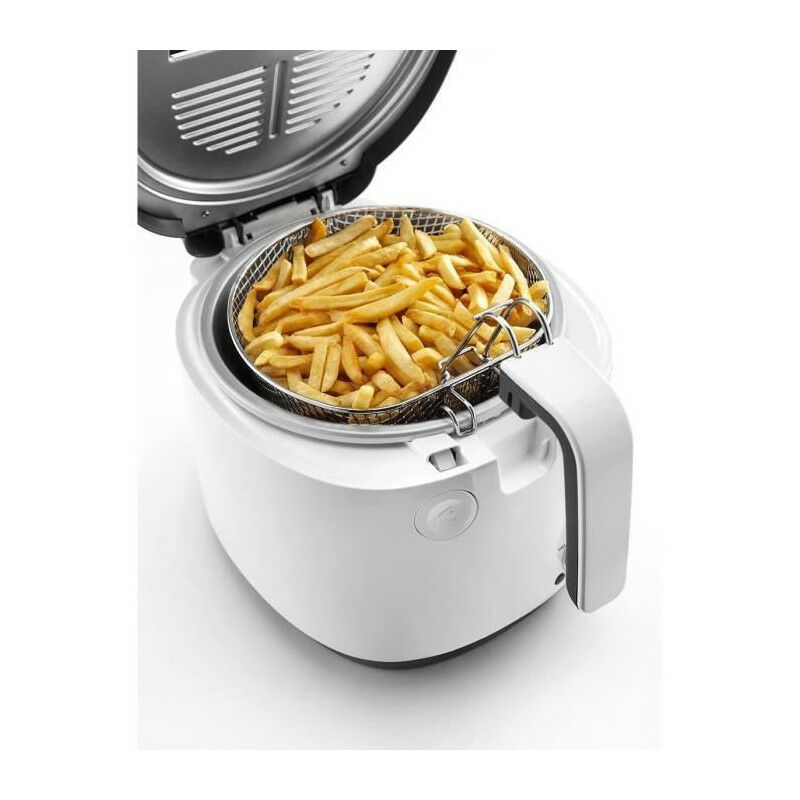 Friteuse Electrique - DELONGHI - FH2133/1 - Capacité 1,25kg - Cuve  anti-adhérente - 1400W