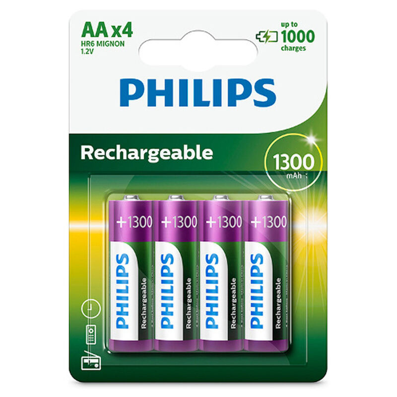 Lot De 6 Piles Rechargeables PerfectPro AA NiMH - 2500 MAh 1.2V - LR6