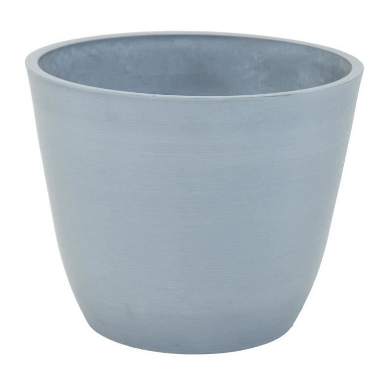 Plant pot Mega Collections Ecostone Square Grey Plastic Recycled 48 x 57 cm 48 x 48 x 57 cm