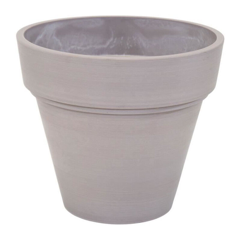 Plant pot Mega Collections Ecostone Square Grey Plastic Recycled 43 x 43 x 74 cm 41 x 45 cm 41 x 45 x 41 cm
