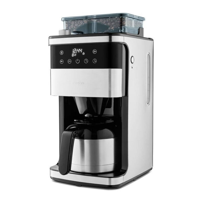La Cafetière – Cafetière Isotherme Double Paroi 8 Tasses Acier Inoxydable Argentée – Café Chaud Longtemps !