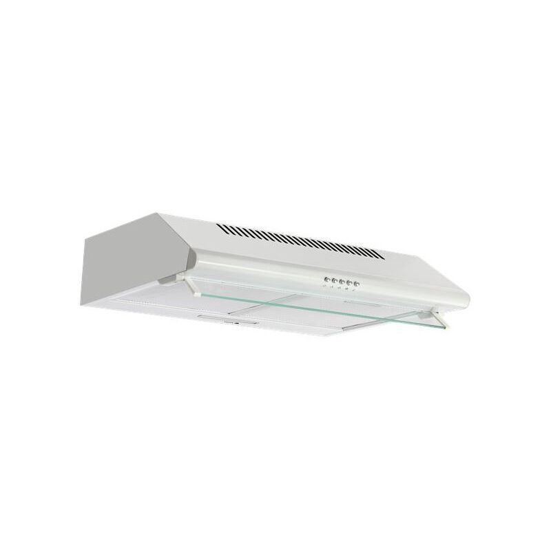 Hotte visière 60cm , Blanc , Aspiration : 189m3/h , Hauteur 14cm , Filt FAGOR - FHC14200B