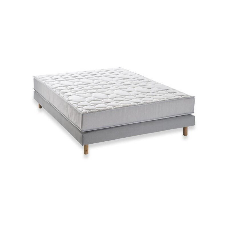 DEKO DREAM GRAPHENE Ensemble Matelas + Sommier 140x190 cm + 2