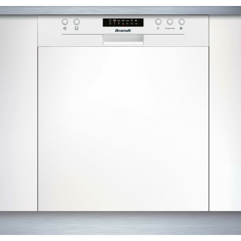 Lave vaisselle encastrable 60 cm Whirlpool WBC3C26B - Lave vaisselle  integrable Bandeau noir - Classe énergétique A++ / Affichage temps restant  - Départ différé : : Gros électroménager