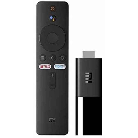 Xiaomi – Récepteur TNT Android 9.0 avec Google Assistant – Résolution 1920 x 1080 pixels – Bluetooth 4.2 – HDMI – MITVSTICK