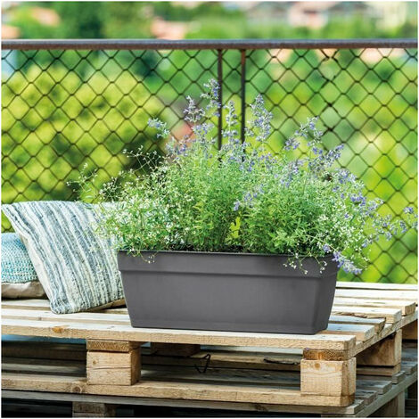 Jardinière et intérieur amovible anthracite 11/2…