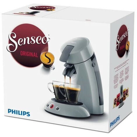 Cafetière filtre Philips Machine à café SENSEO 2 en 1 de 1L 1450W rouge  noir