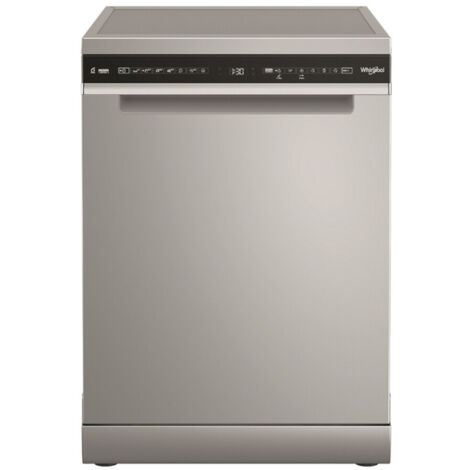Whirlpool – Lave-vaisselle 60 cm 15 couverts – Classe C – 41 dB – Consommation 9,5 L/cycle – Départ différé 24h – Cuve inox – 8 programmes (1/5)