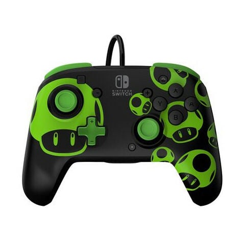 Manette filaire Rematch 1 Up Glow in the Dark pour Pour Nintendo