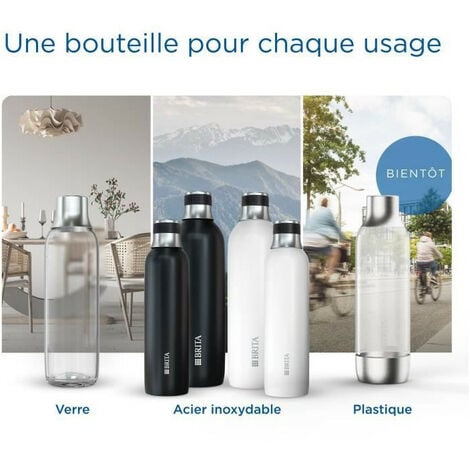 ION8 ONE TOUCH - Gourde - Bouteille Isotherme Acier Inoxydable 1.2L