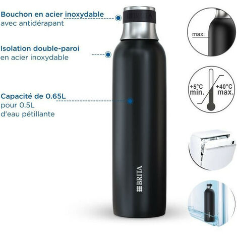Gourde - Bouteille Isotherme ION8 Acier Inoxydable 1.2L - ONE TOUCH