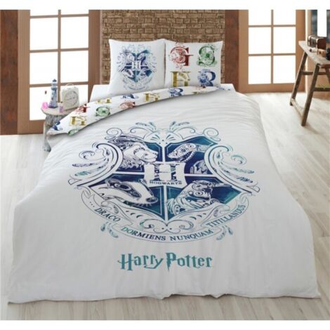 Ice Hockey Bed Linen, Pillowcase Approx. 80 x 80 cm, Duvet Cover Approx. 135 x 200 cm, with Smooth Zip, 100% Cotton, Renforcé