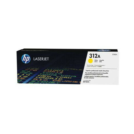 HP Cartouche 312A toner Jaune LaserJet (1/2)
