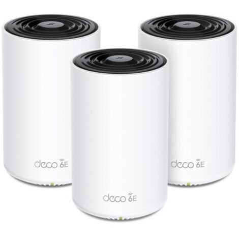 TP-Link Deco WiFi Mesh 6E AXE5400 Tri-Band (Deco XE75) - Couvre jusqu`à 670㎡, AI-Driven Mesh, Nouvelle Bande 6