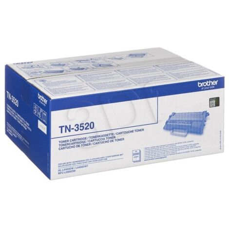 Brother TN-3520 Cartouche de toner 1 pièce(s) Original Noir