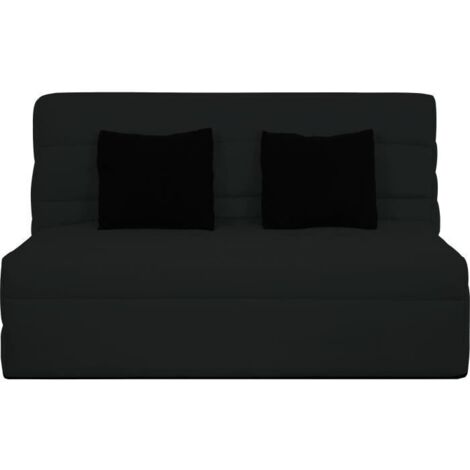 DUNLOPILLO Banquette BZ 2 places - Noir - ReVEUR (1/5)