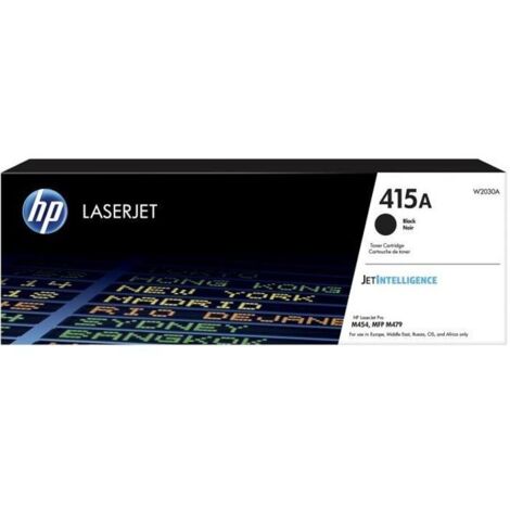 HP 415A Cartouche de toner noir LaserJet authentique (W2030A) pour HP Color LaserJet Pro M454 et MFP M479