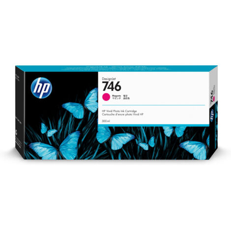 Hewlett Packard HP 746 - Original - Encre à pigments - Magenta - HP - HP DesignJet Z6 Printer series - HP Designjet Z9 Printer series - Impression à jet d'encre (P2V78A)