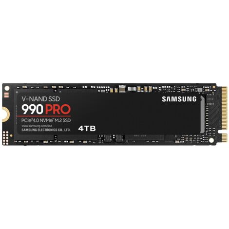 Disque SSD interne Samsung 990 Pro 4 To Noir