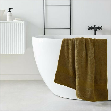 Drap De Bain Maxi ESSENZA Connect Breeze - Coton Bio 100% - 90x150cm, 550g/m² - Doux Et Absorbant