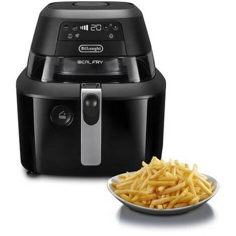 Friteuse Electrique sans huile Delonghi FH2394 - Capacité : 1,5kg - 1400W - Cuve anti-adhérente