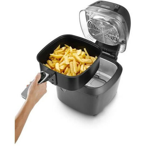 Friteuse Electrique sans huile Delonghi FH2394 - Capacité : 1,5kg - 1400W - Cuve anti-adhérente