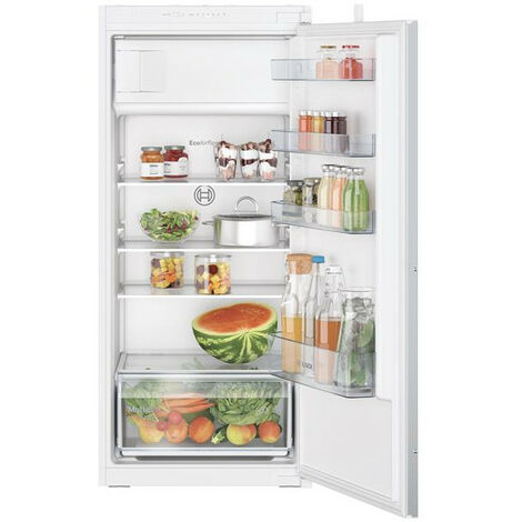 Bosch – Réfrigérateur intégrable 1 porte 187L – Tiroir MultiBox XXL – EcoAirflow – Super réfrigération – KIL42NSE0