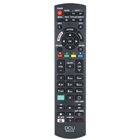 Télécommande prête à l'emploi pour TV  PANASONIC MBG FRANCE - 30901030 (1/3)