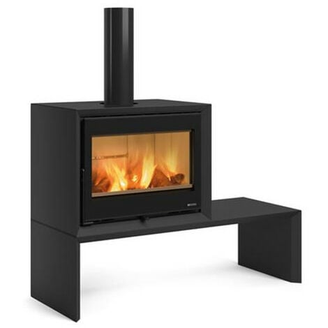 BANC NOIR POUR POELE A BOIS DANTE NORDICA - 7115010