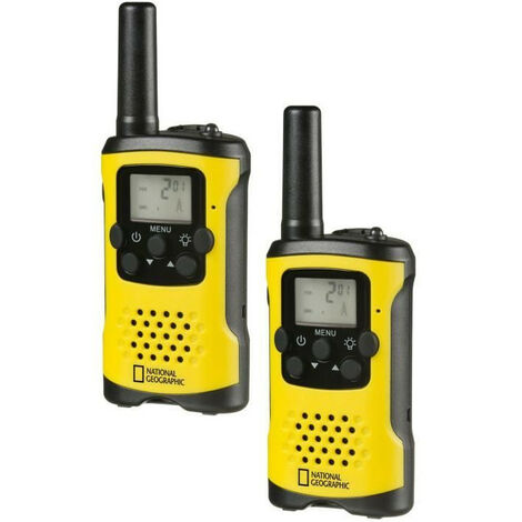 Walkie-talkies enfant longue portée 6 km – 8 canaux – Fonction mains libres – Lampe de poche intégrée – Rechargeable USB-C – Bresser (1/3)