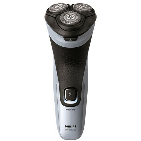 Philips X3003/00 rasoir pour homme Rasoir rotatif Tondeuse Noir, Bleu