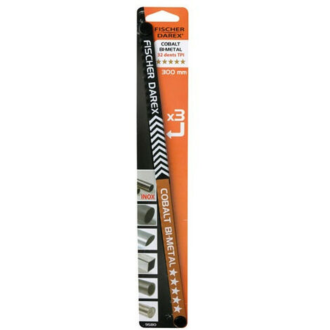 LAMES METAUX COBALT BIMETALX3300MM S FISCHER DAREX - 9580 (1/3)