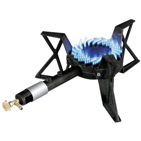 Réchaud à gaz fonte 1 brûleur – Puissance 9200W – Gaz butane/propane – Pour cuisson en marmite et conserves – Le Parfait (1/5)