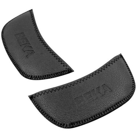 Lot de 2 manchons de poignée en cuir BEKA NORI pour fonte 6,4 x 12,9 cm noir (1/4)